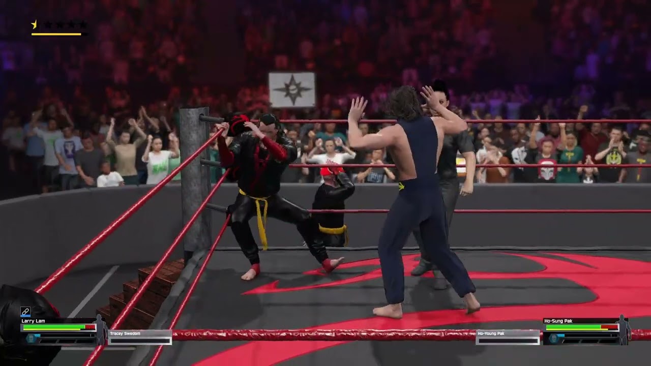 WWE 2K25:  WMAC:  Season 2: Episode 255:  Fight 5: Warlock v Superstar