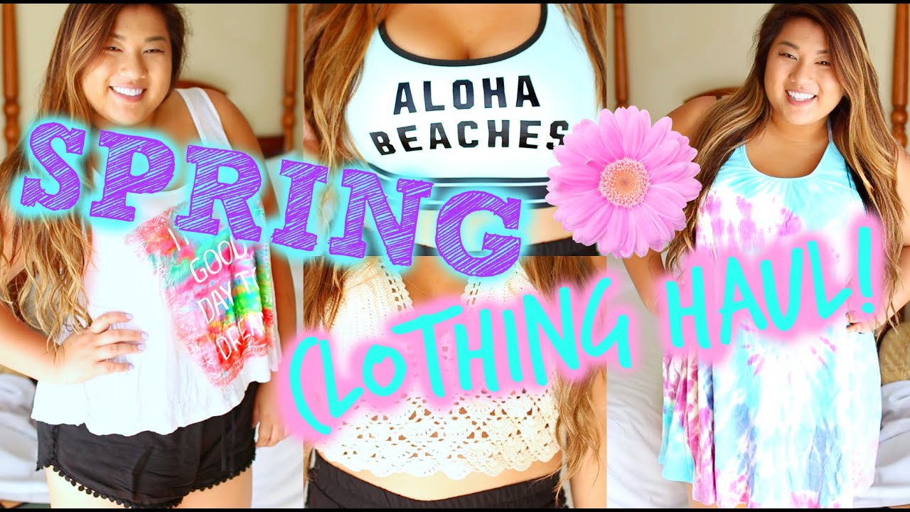 HUGE SPRING HAUL | Victoria's Secret, Pacsun, Tobi + More!