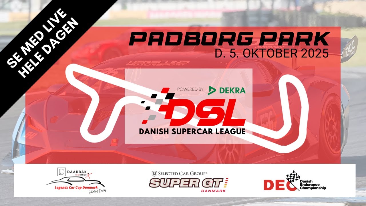 PADBORG PARK - Finaleløbet - SØNDAG