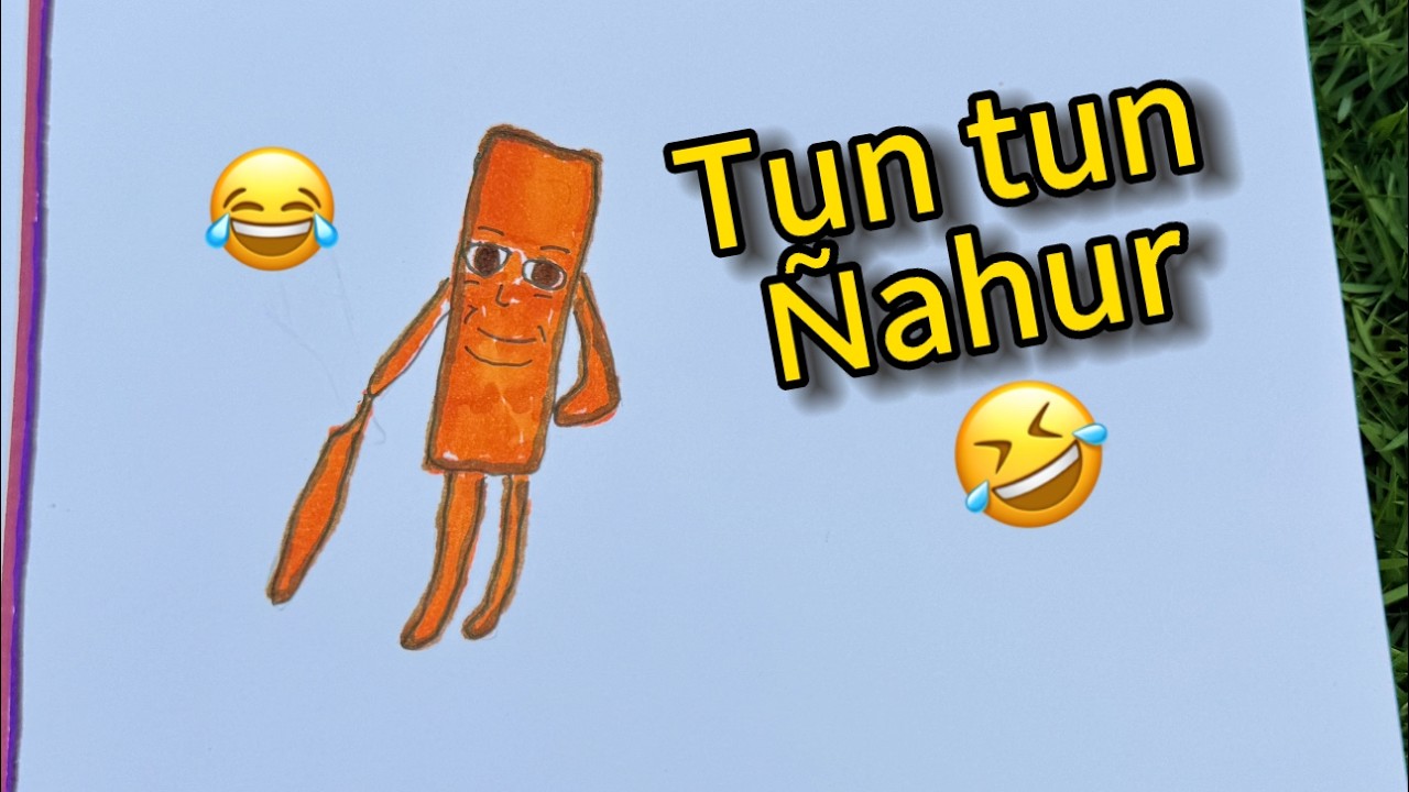 Tung tung sahur en la Competencia de ñibujos 😂😮‍💨