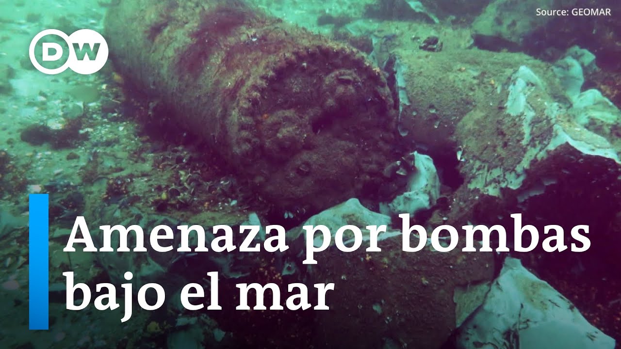 Expertos advierten del peligro de explosivos en las profundidades del mar