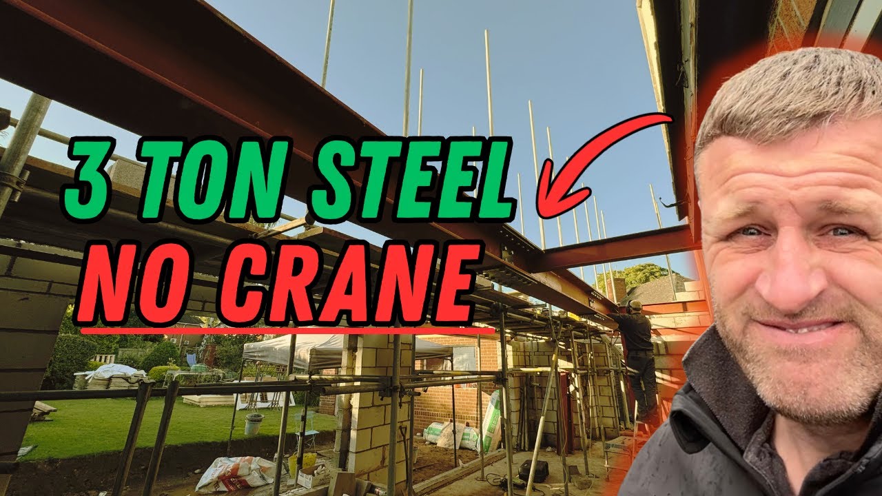 3 Tons of Steel. No Crane. What If This Goes Wrong?