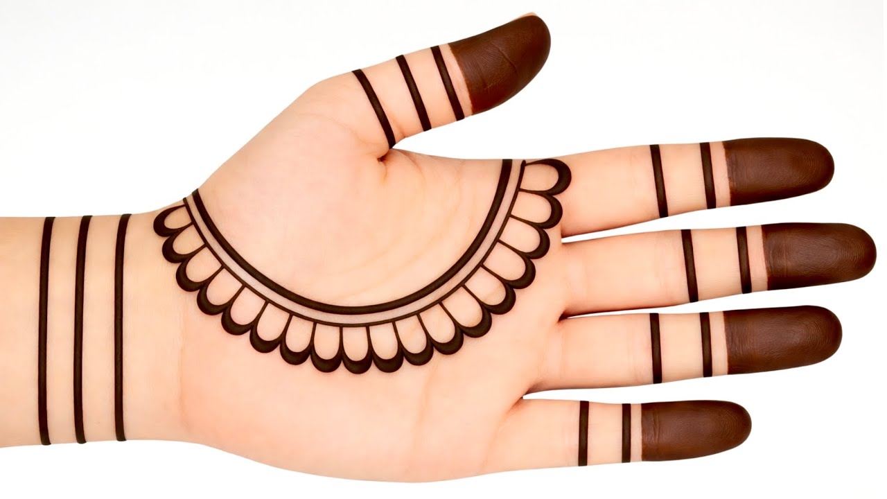 Easy Simple full hand Mehndi design | New Stylish Front hand Mehndi design | Mehandi designs | Henna