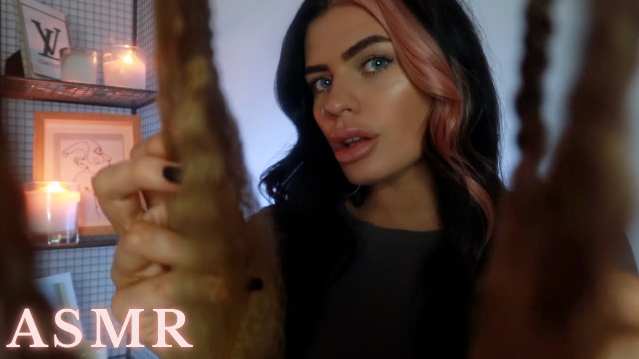 ASMR Sleepover ✨ Friend Braids Your Hair (personal attention roleplay)