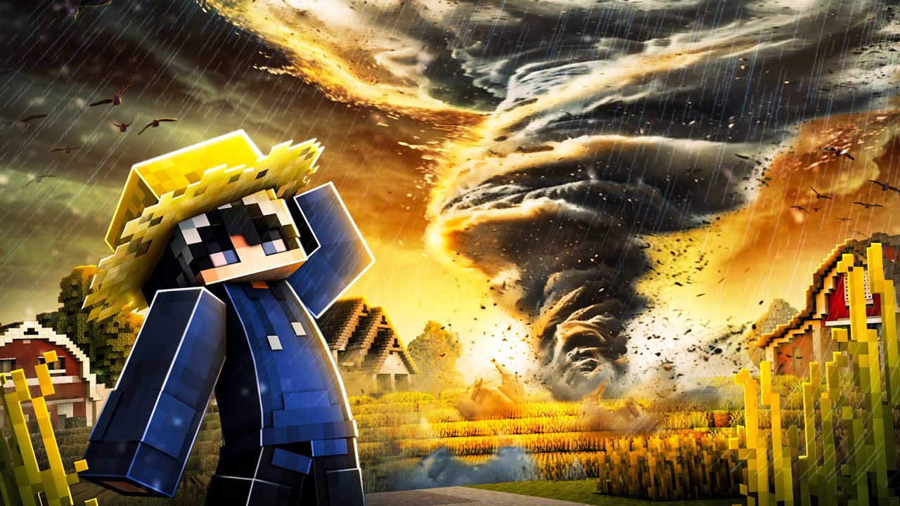 Ich habe ECHTE TORNADOS in MINECRAFT gespawnt...