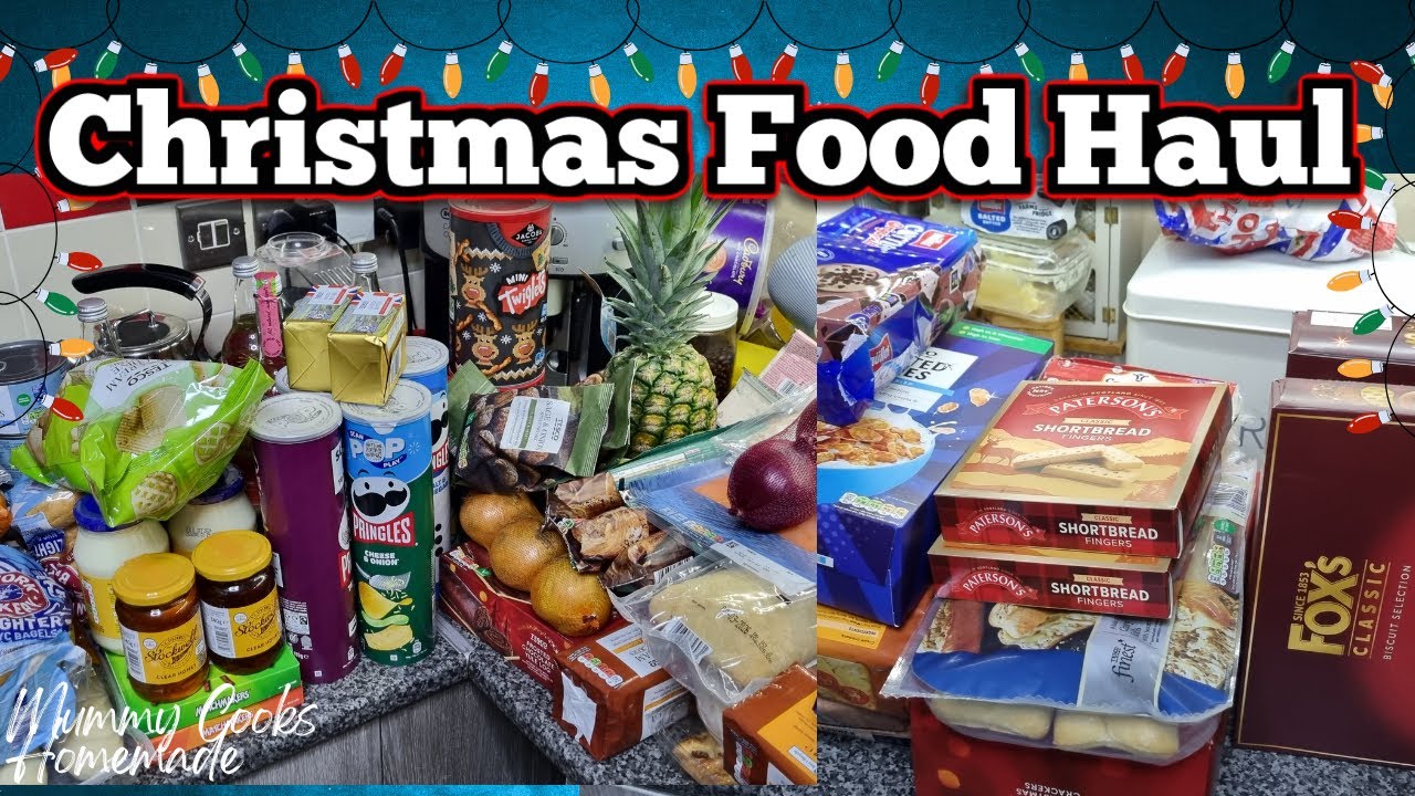 Покупки продуктов к Рождеству | С ценами | Tesco, часть 1