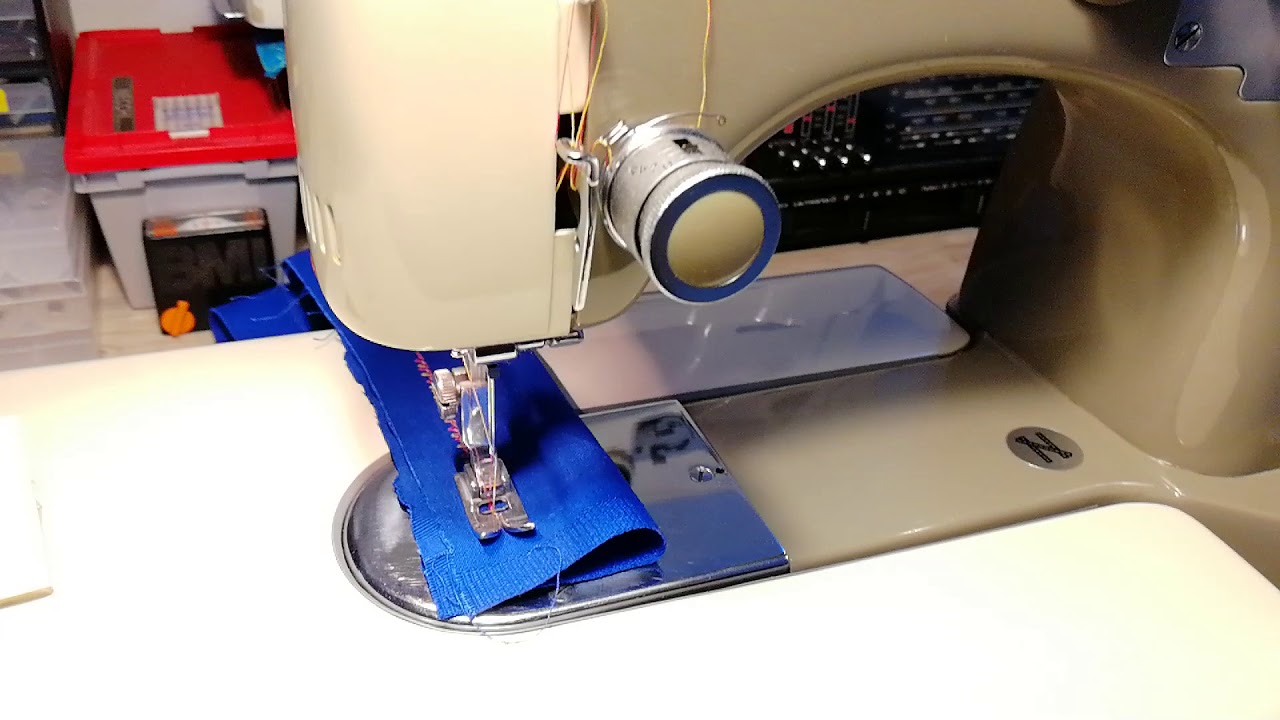 Supernova automatica c, using  original twin needle
