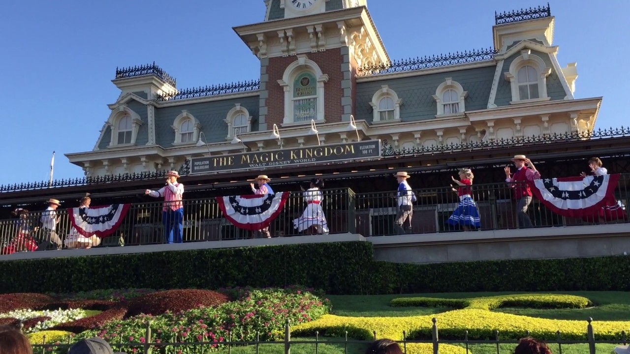 Welcome Show at Magic Kingdom 7/4/16 | DisneyWorldBuzz