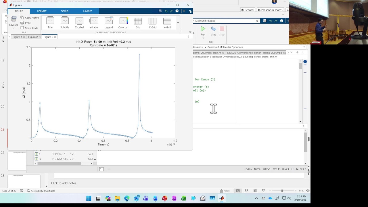 Sp 2026 Multiphysics: Session 6 - From Particle Dynamics to Molecular Dynamics - Group B