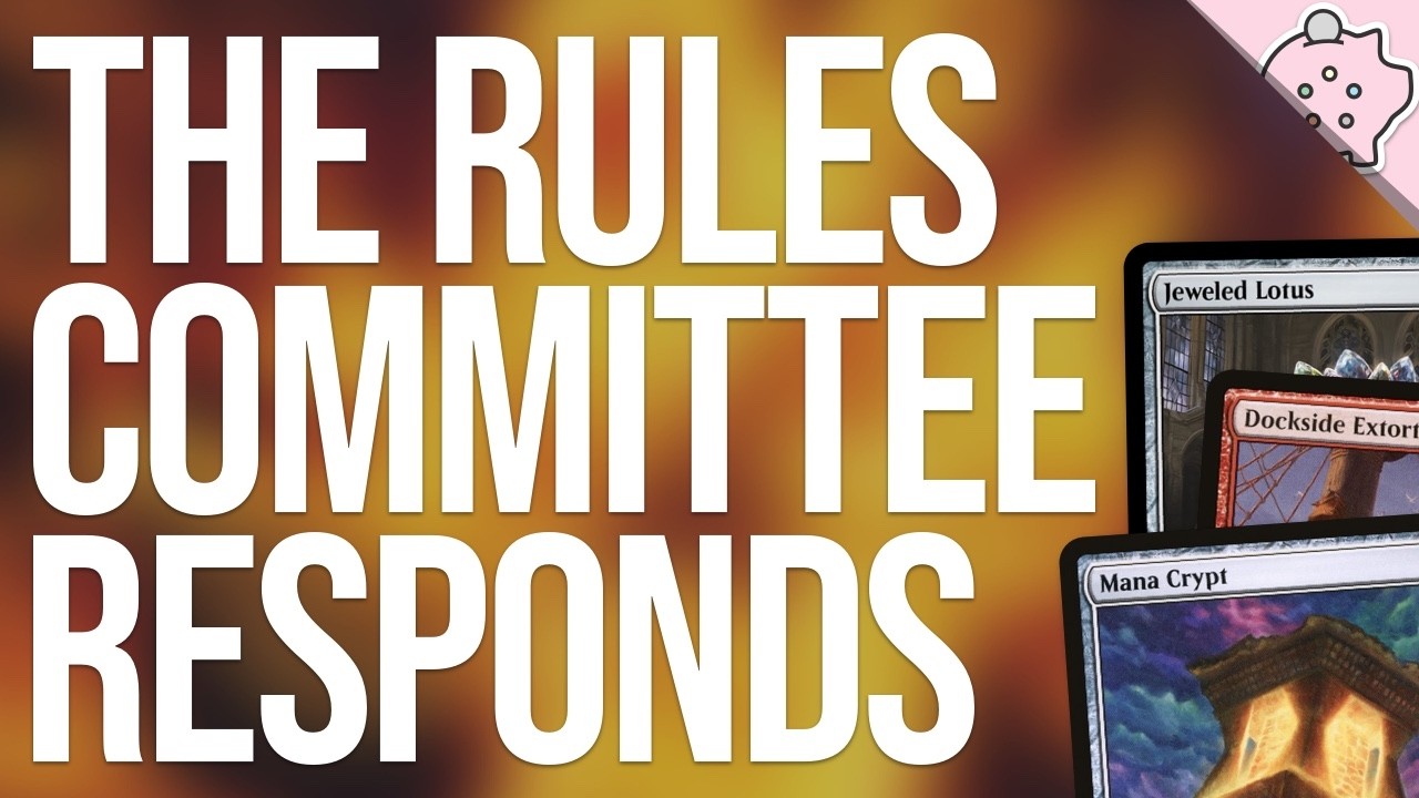 The Rules Committee Responds to The Commander Community | Huge Bans | MTG