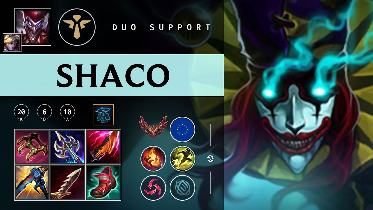 Shaco Support vs Veigar - EUW Grandmaster Patch 26.04