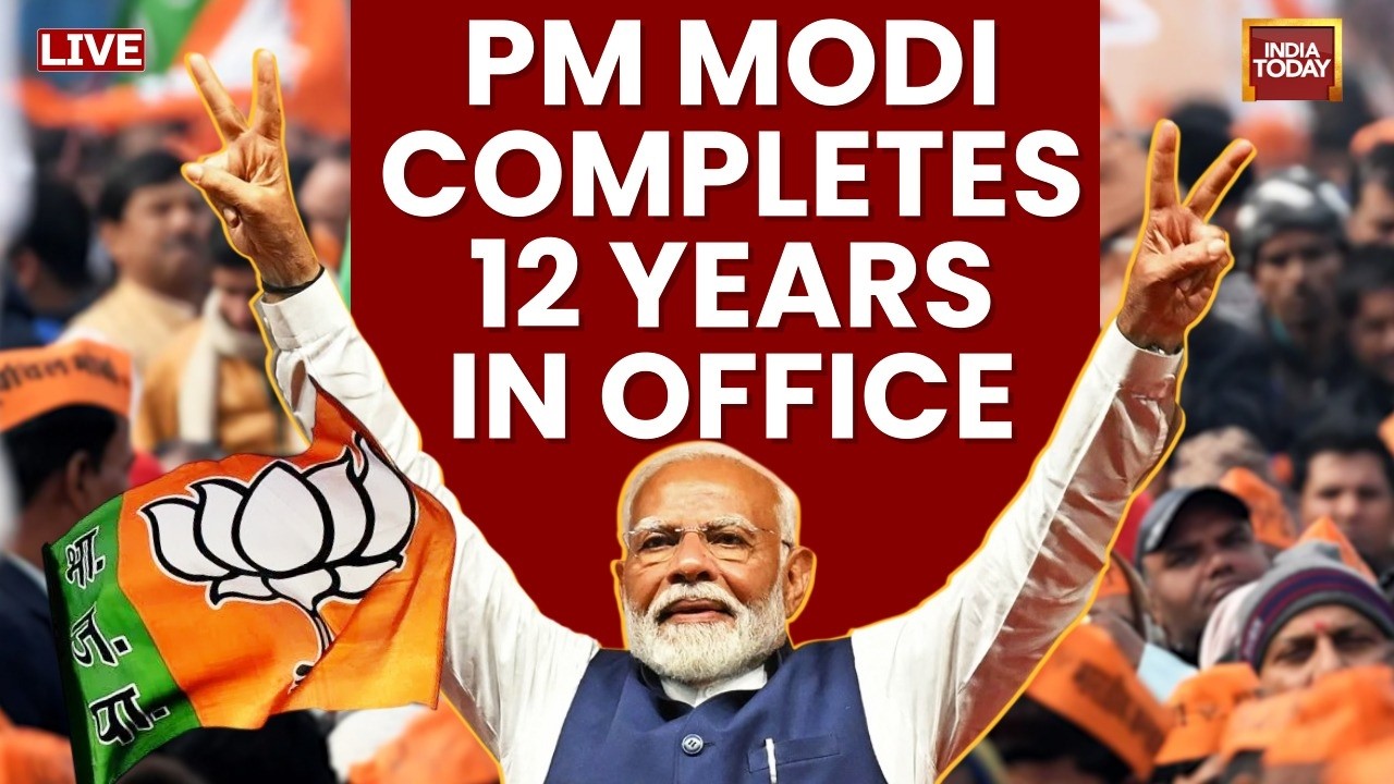 PM Modi Beats Nehru's Record, Completes 12 Years In Power | From Gujarat To Delhi | Modi's Journey