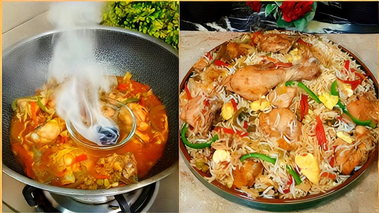 Ultimate Chines BBQ Biryani Recipe |Smokey Chinese Biryani| Chicken Chinese Biryani. Masalafoo810.
