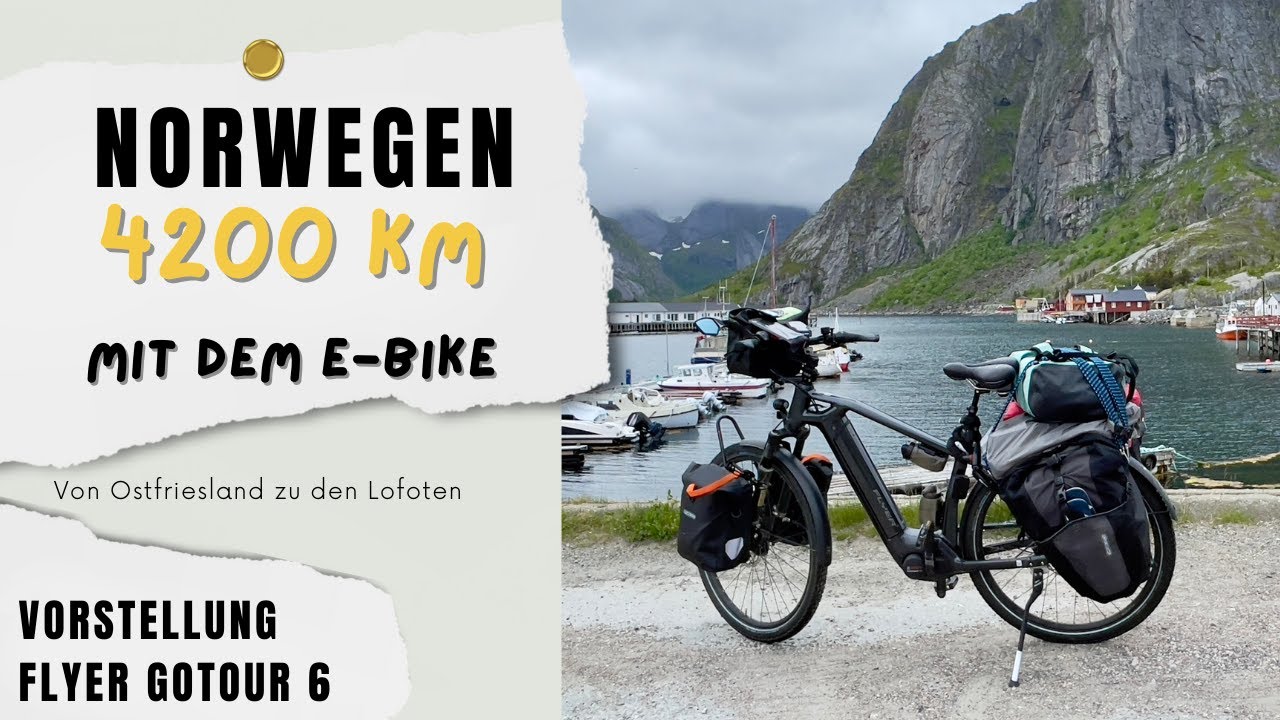 Meine Erfahrungen mit dem E-Bike FLYER GOTOUR6 auf meiner Reise durch Norwegen