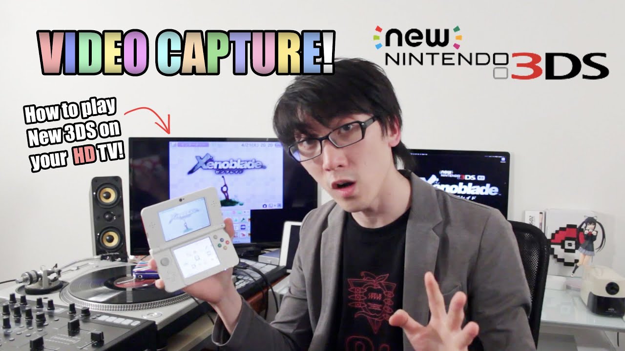 New 3DS — как играть на HD-телевизоре! [Карта видеозахвата от KatsuKity]