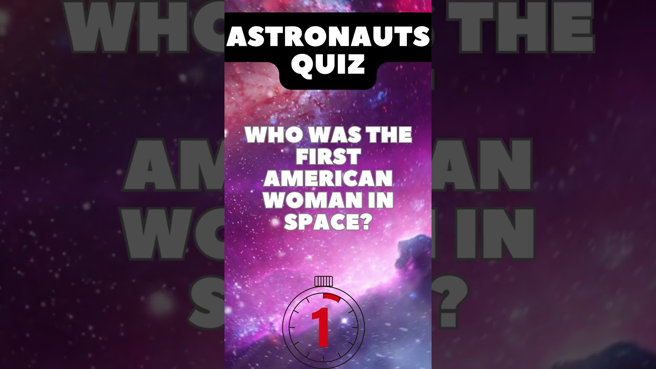 Woman in Space? #spacefacts #astroquiz