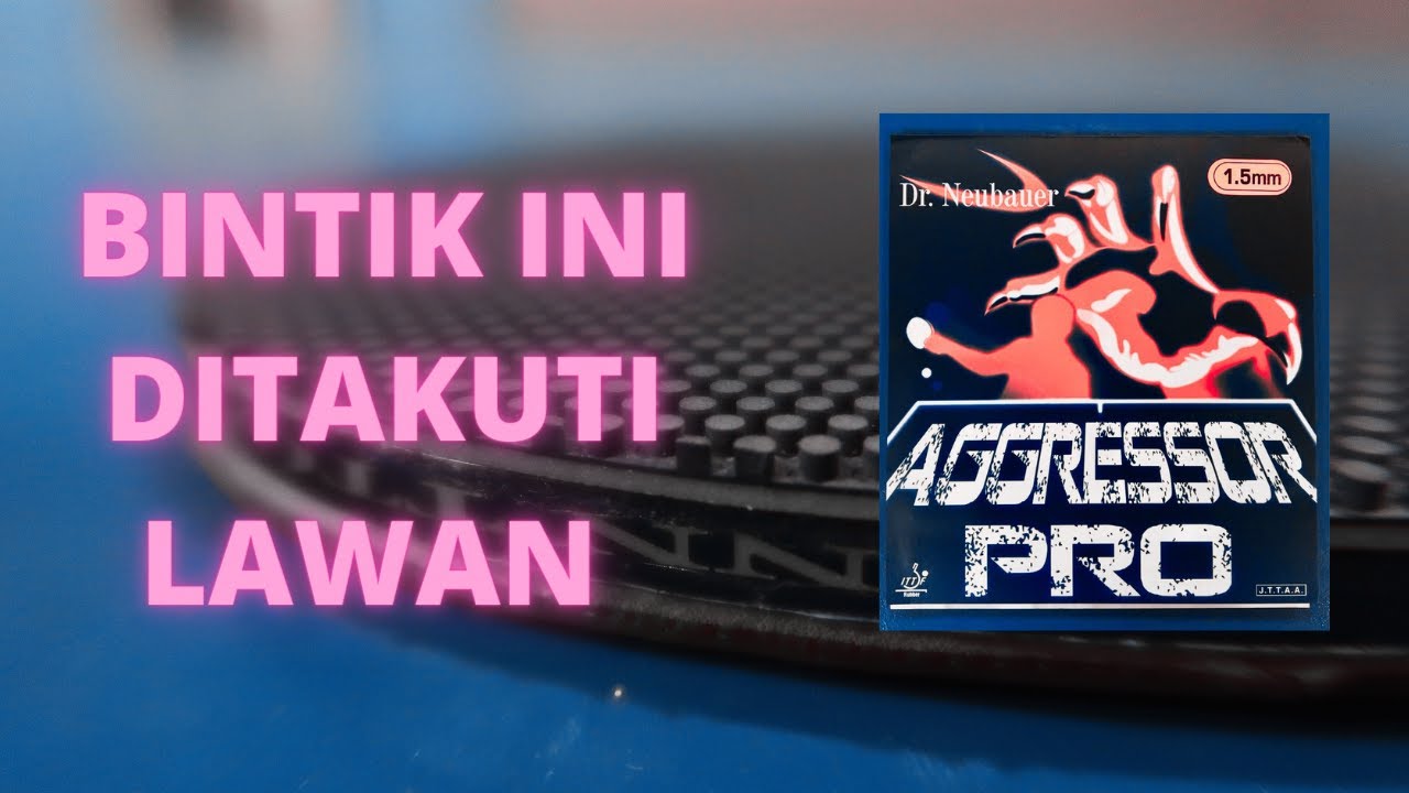 Karet ini ditakuti lawan - Review Bintik Dr Neubauer Agressor Pro
