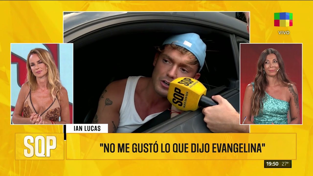 📢 IAN LUCAS LE RESPONDE A EVANGELINA ANDERSON: 