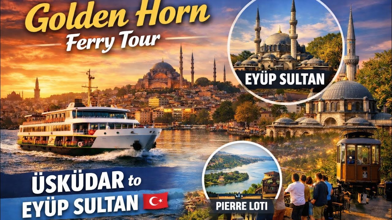 İstanbul Eyüp Sultan & Pierre Loti Best Ferry Route in Istanbul 2026 | Eyüp Sultan & Pierre Loti