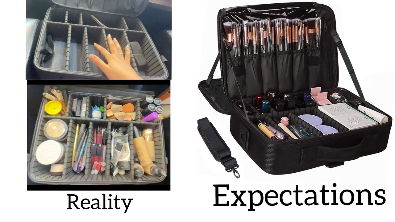 Makeup vanity box review |makeup kit review | amazon makeup kit| makeup kiy arrangements