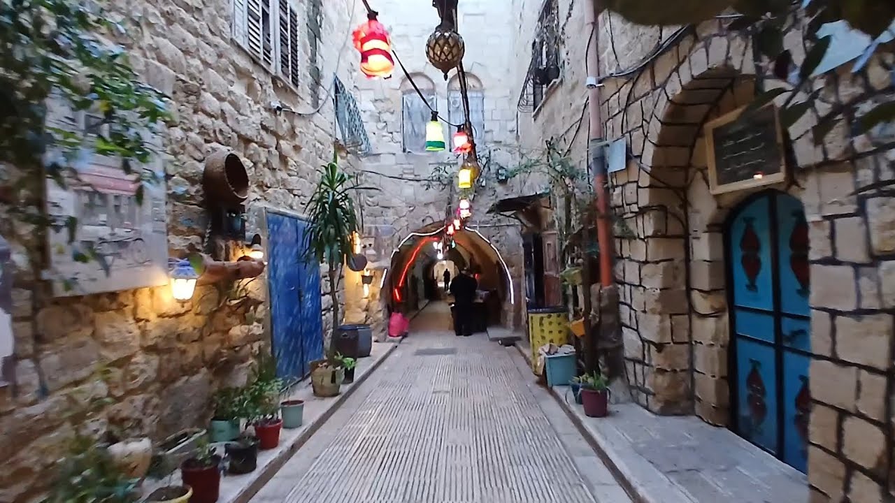 البلدة القديمة في نابلس فلسطين Nablus Palestine