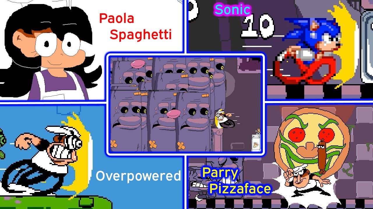 Another 5 Amazing Mods in Pizza Tower :D [Pizza Tower mods Gameplay]