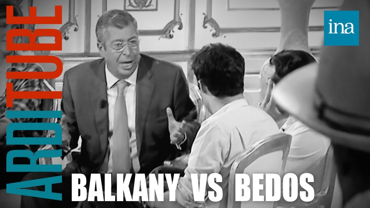 Echange tendu entre Patrick Balkany et Nicolas Bedos chez Thierry Ardisson  | INA Arditube