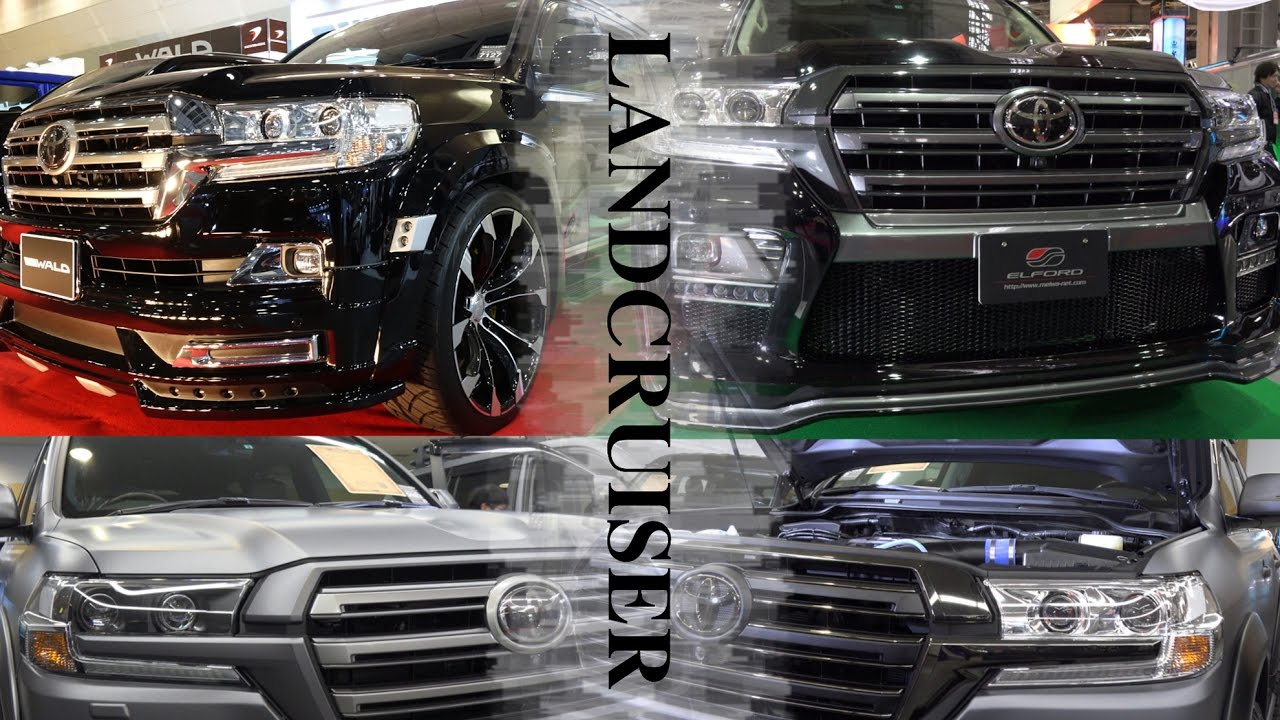 (4K)TOYOTA 2017 LANDCRUISER 200 Тойота Ленд Крузър - ランドクルーザー200カスタム・2017年モデル