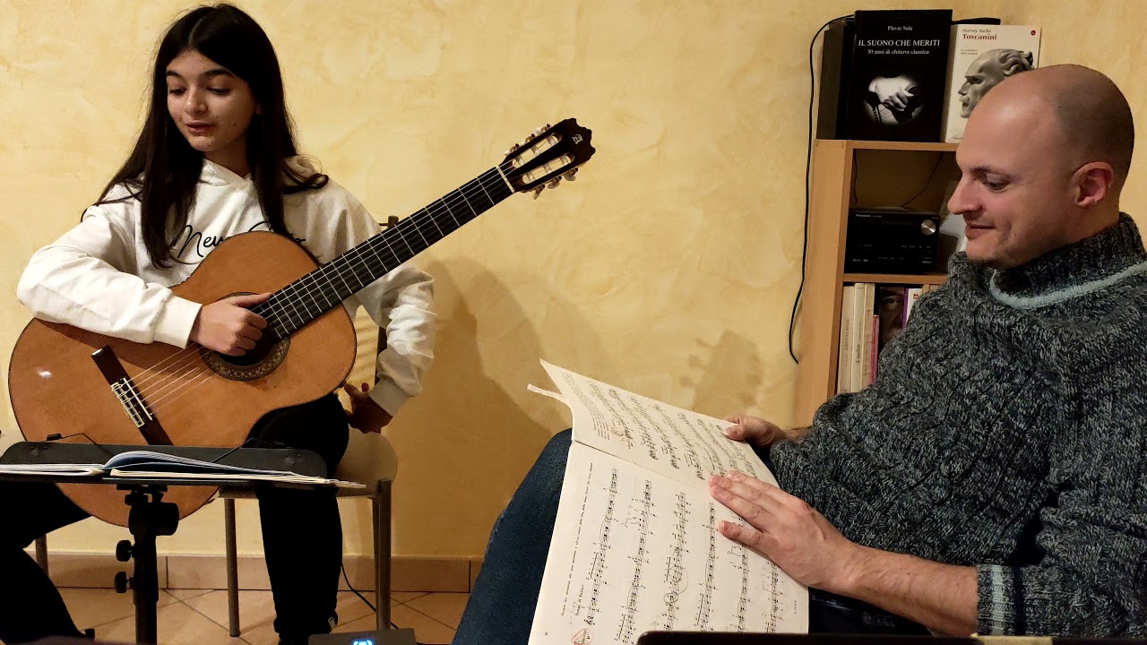 Chitarra Classica: LEZIONE 17 con Gaia - #FlavioSala - 137° DIRETTA STREAMING (15-02-2022) - Preview