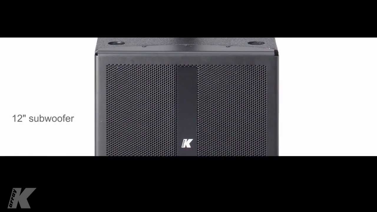 K-array - KB1 - Personal Portable Sound System - Blueline