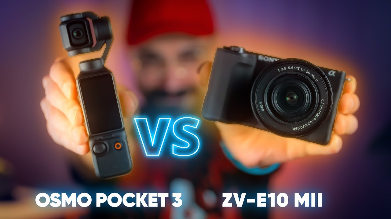 DJI Osmo Pocket 3 VS Sony ZV-E10 MII | Which one should you buy?