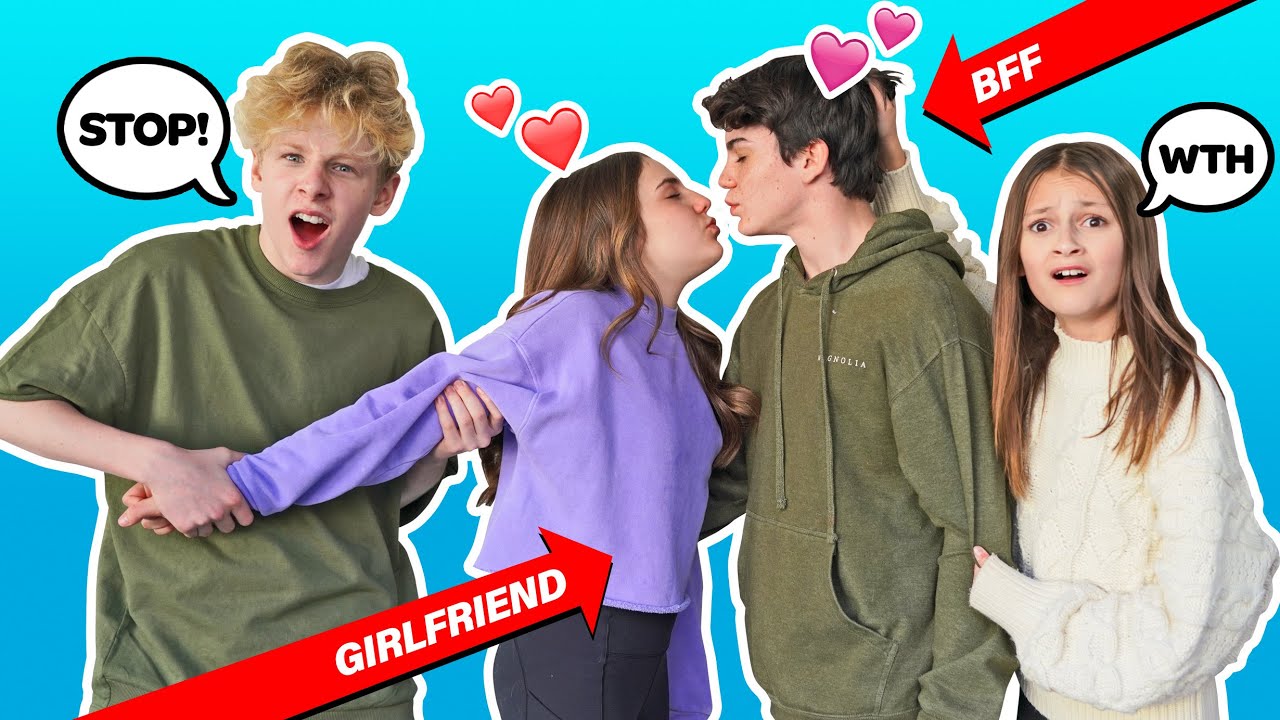 Letting My Best Friend Date My CRUSH for a day **24 HOUR CHALLENGE**💔🤦‍♂️|Lev Cameron Piper Rockelle