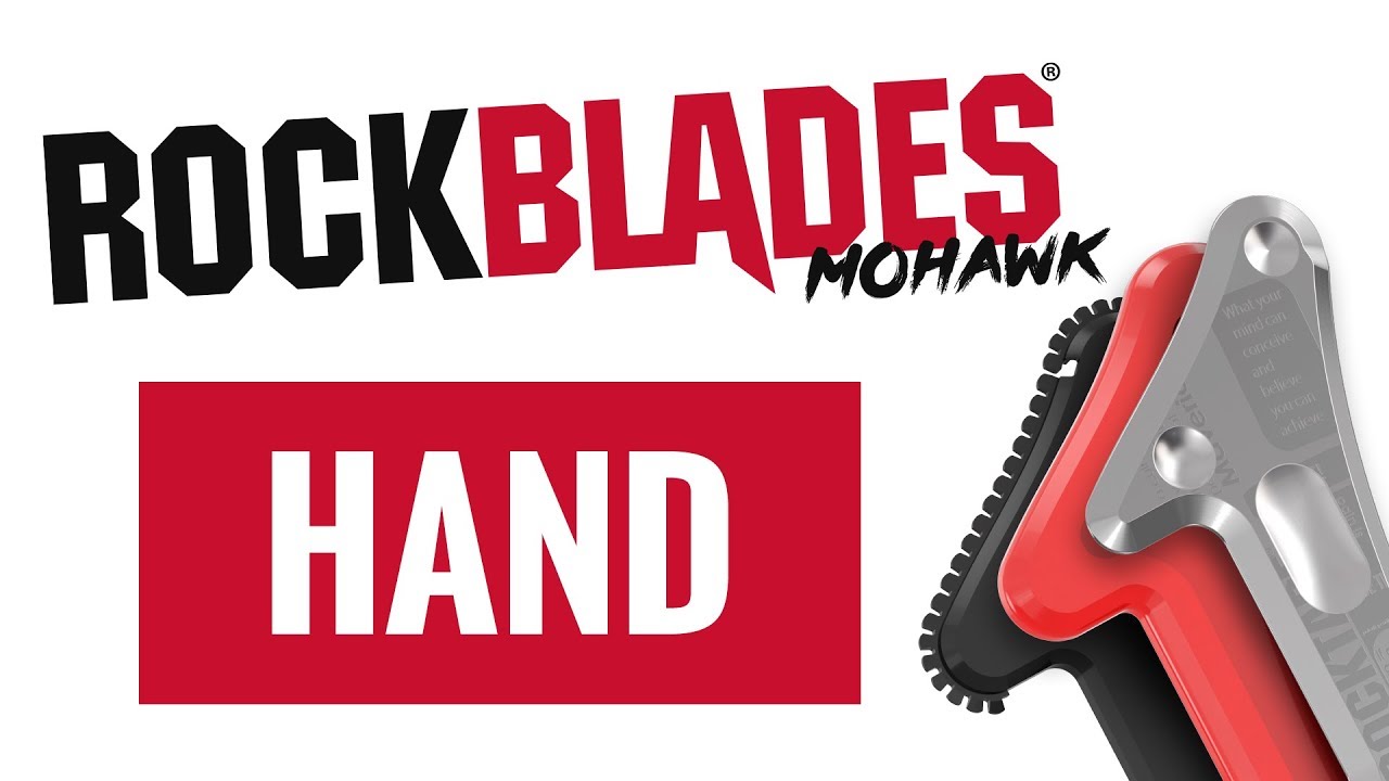 RockTape - RockBlades Mohawk Tutorial - Hand