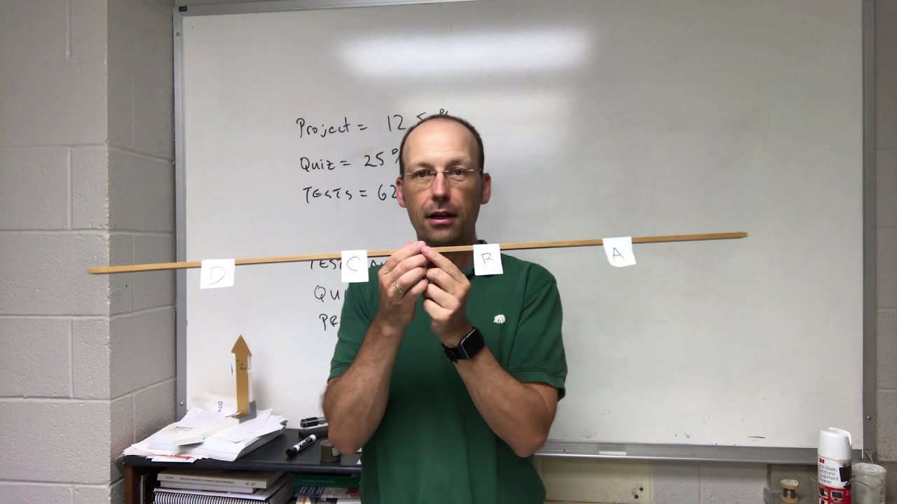 How to calculate weighted grades