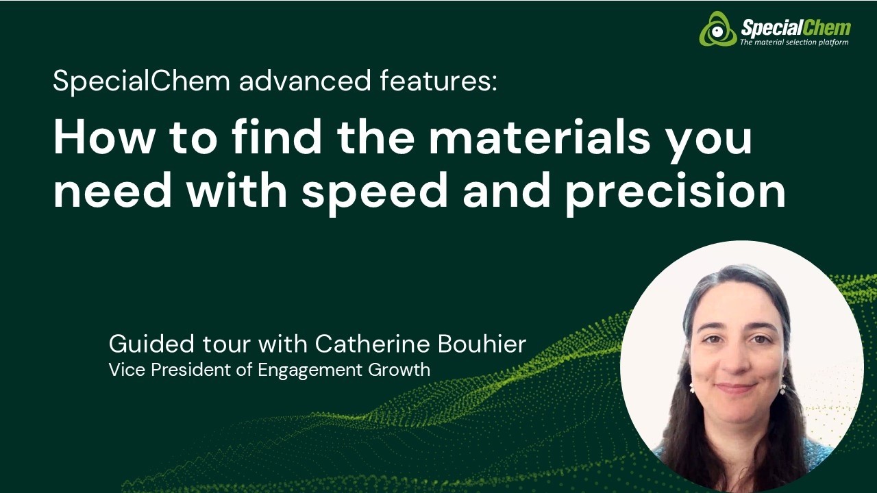 How to find the materials you need with speed and precision