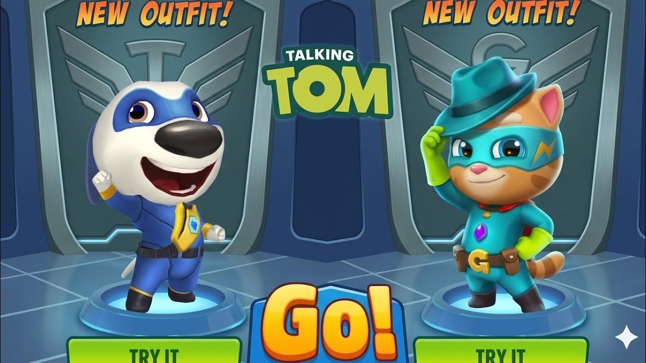 Talking Tom Hero Dash Latest Update – Unlock Super Becca vs Super Tom | Android iOS GameplayPart 12