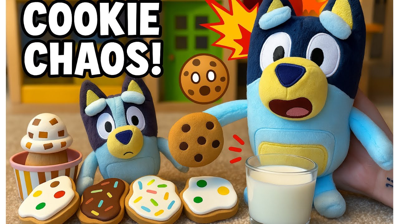 Bluey's Cookie Chaos! | So Much Energy!