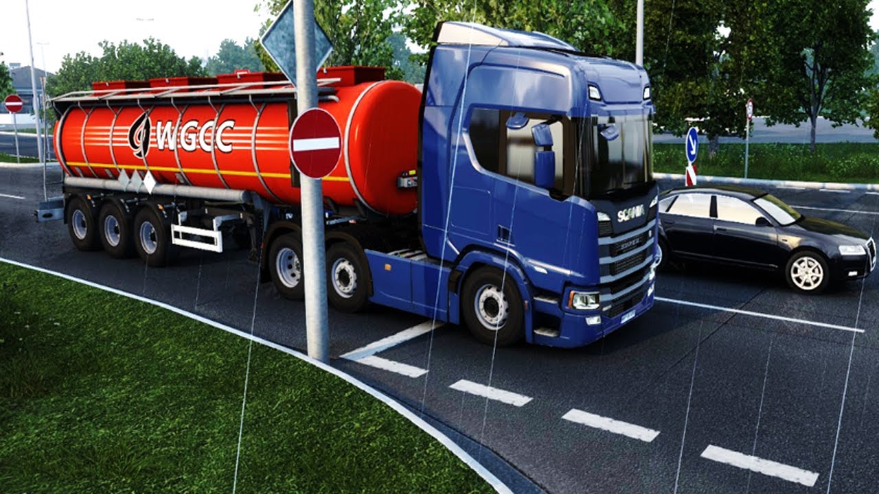DAF Truck Hot Chemicals(20t)I Euro Truck Simulator 2