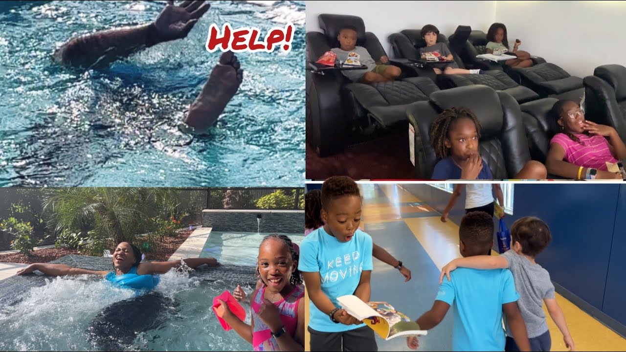 Can’t BELIEVE she almost DROWNED! FUN weekend vlog/ Art show at SCHOOL.