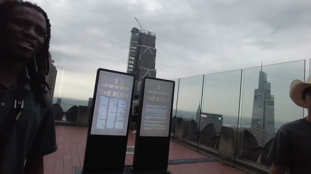 Top of The Rock Observation Deck Rockefeller Centre NYC