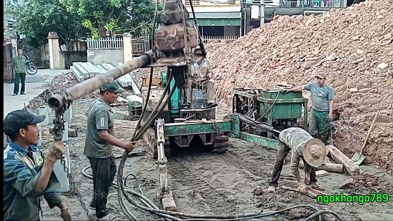 Những lưu ý khi ép cọc bê tông cho móng nhà