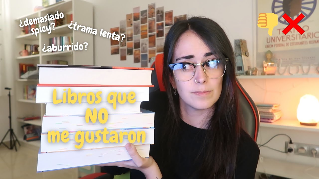 Libros que NO me gustaron ❌👎