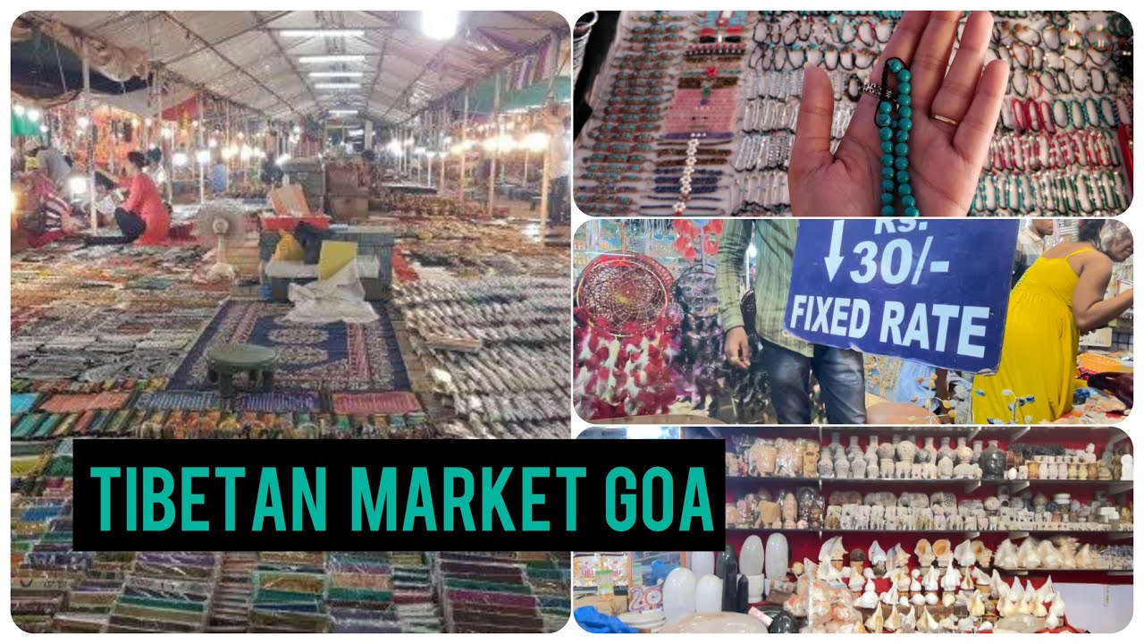 Tibetan Market Goa | North Goa Street shopping | Calangute-Baga Road | Night Market Goa | Vasu Swami