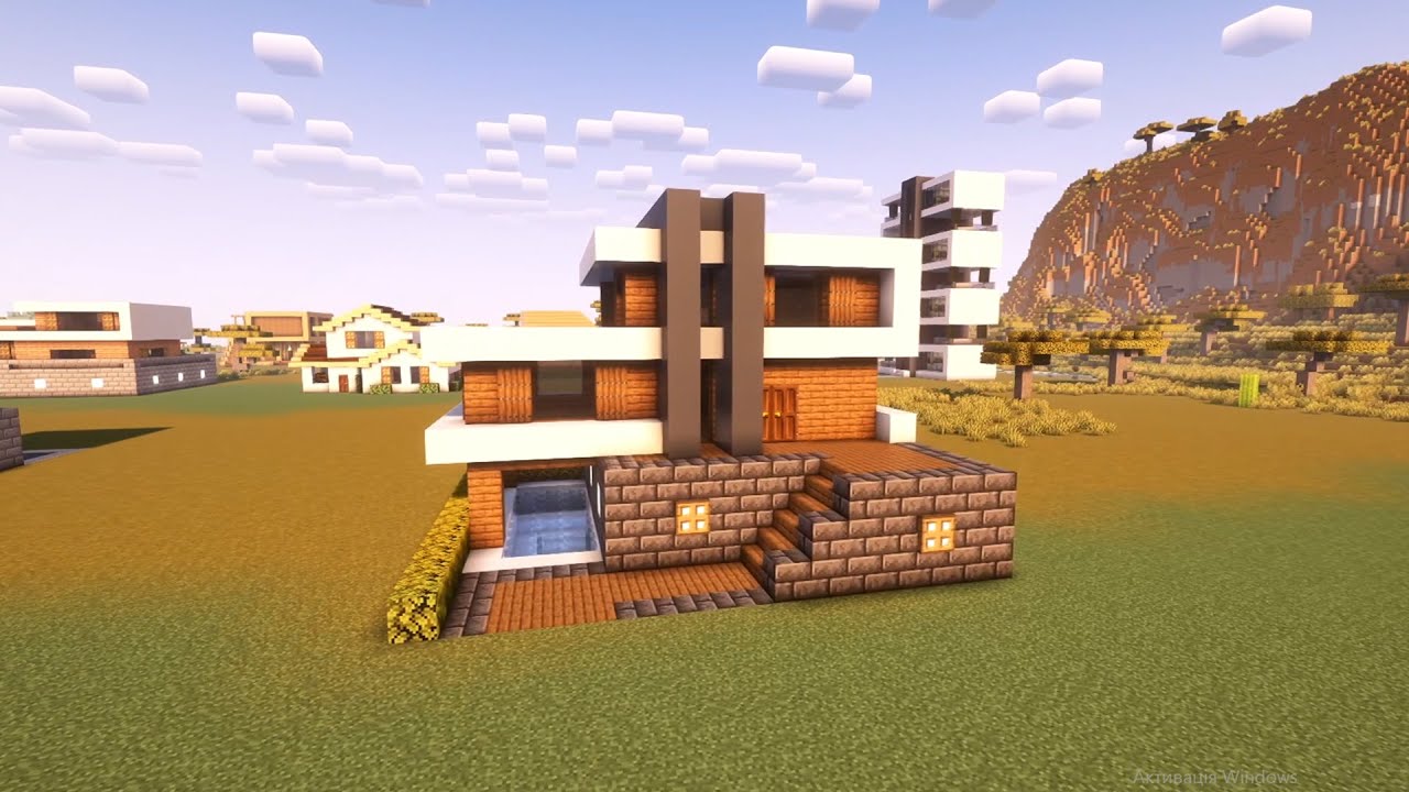 ✨ I Built an Easy Hi-Tech House in Minecraft!