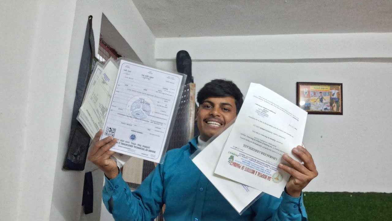 Finally D.Pharmacy Degree Mil Gayi 🎓 | All Documents Complete