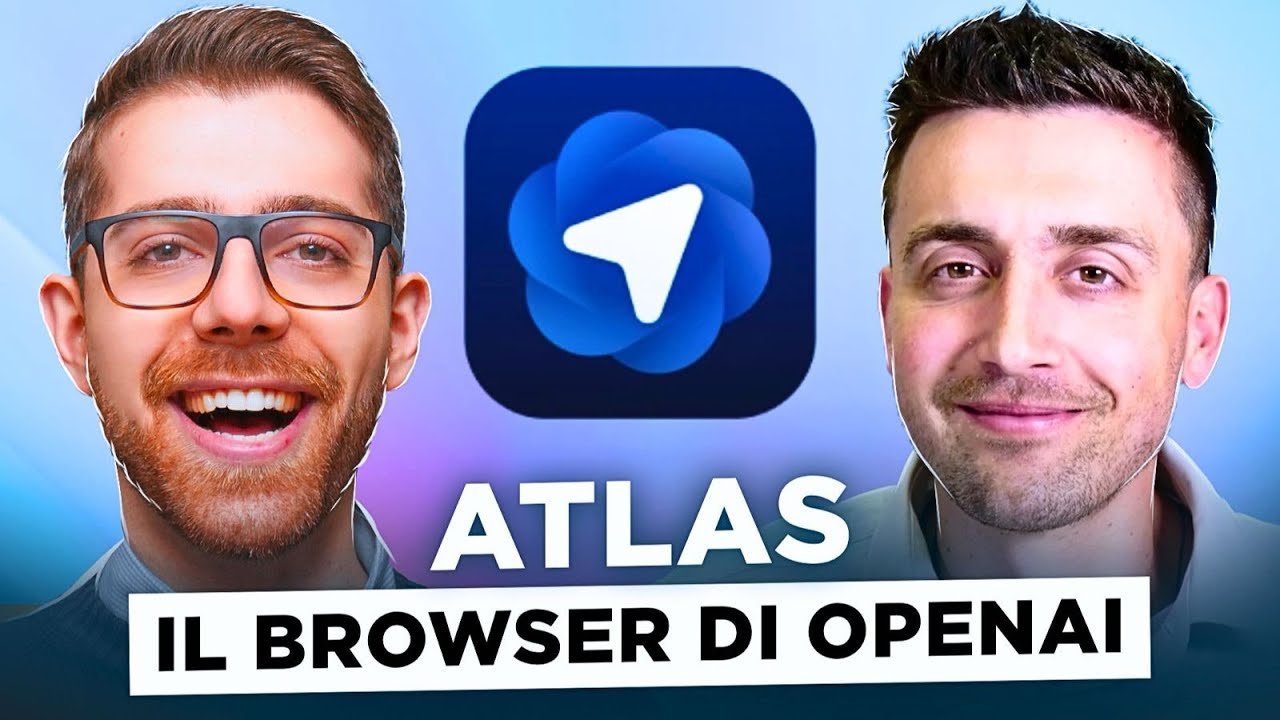 Proviamo ChatGPT Atlas, il nuovo browser AI di OpenAI!