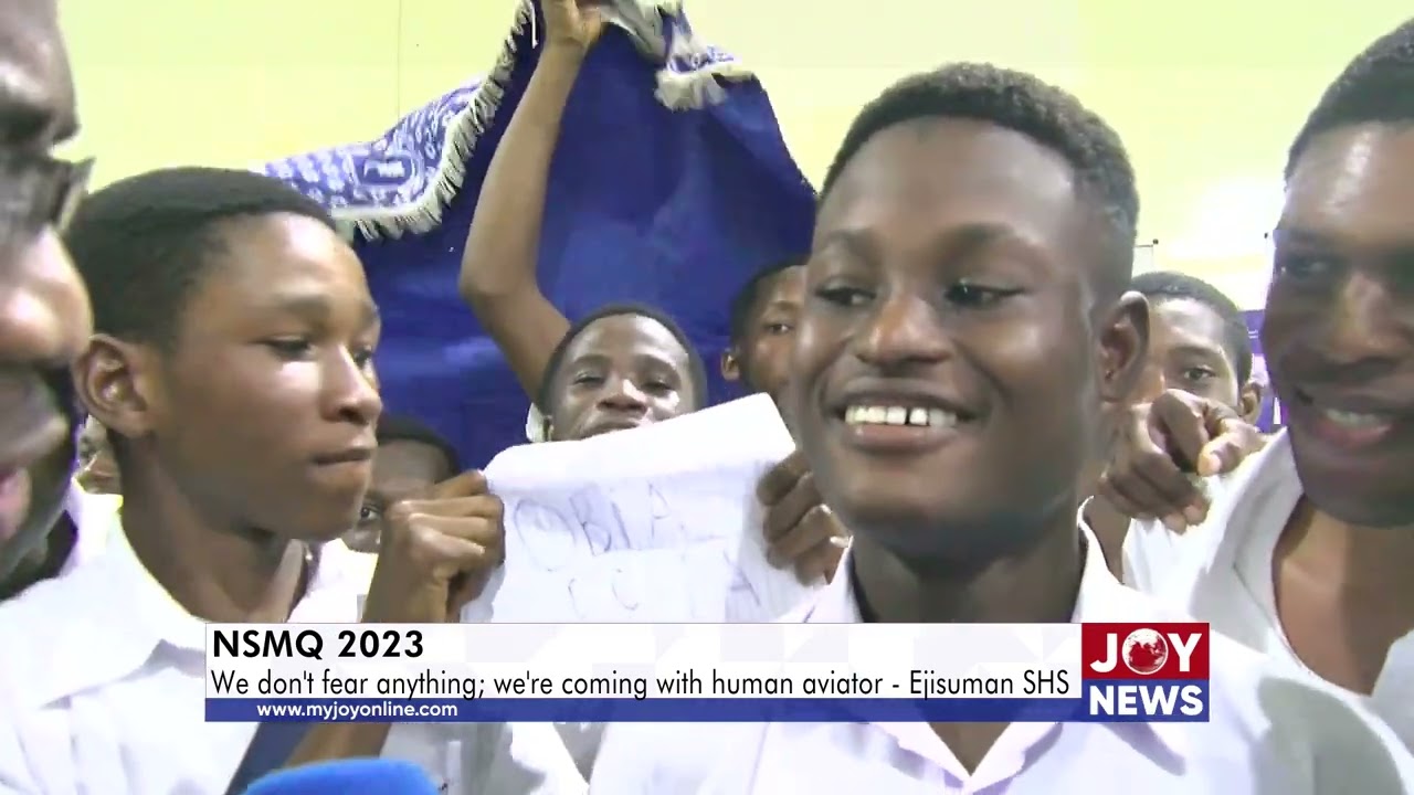 NSMQ 2023: We don't fear anything; we're coming with human aviator - Ejisuman SHS