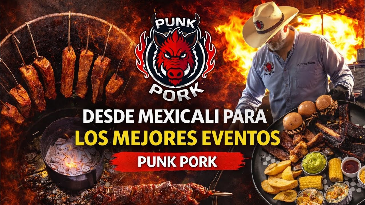 Punk Pork Mexicali: Desde Mexicali para los Mejores Eventos | Especialistas en BBQ 🔥🍖