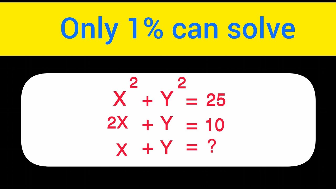 Can you solve 👀?