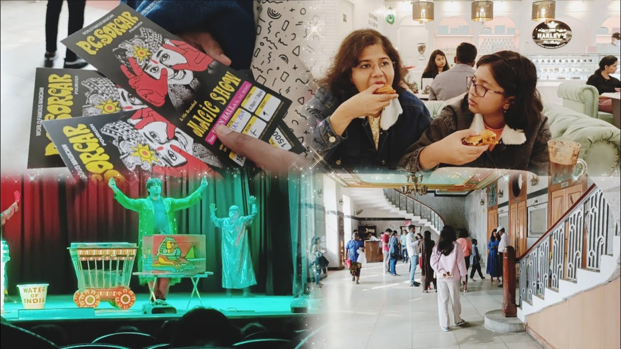Bangalore এ magic show দেখা, তারপর বাইরে dinner, আর magician সম্পর্কে একটি তথ্য সংশোধন Descriptionএ।